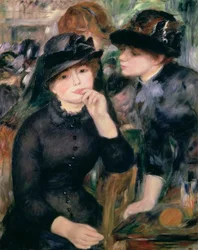 Mädchen in Schwarz, 1881-82